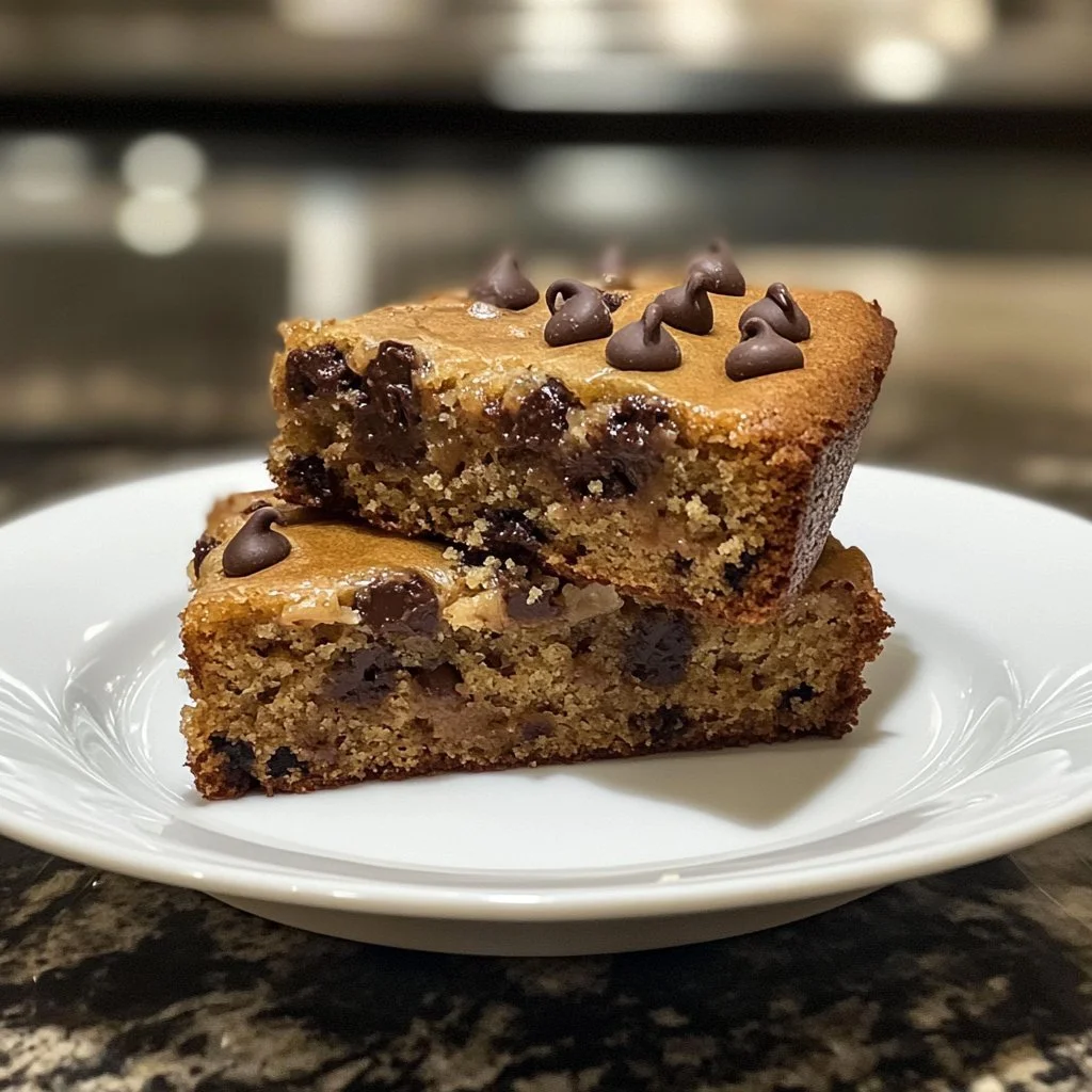 Torta di mele e gocce di cioccolato fresca e deliziosa