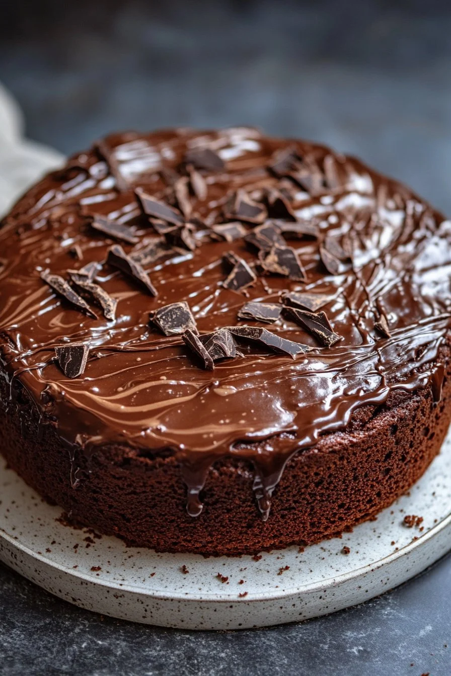 Torta marmorizzata al cioccolato
