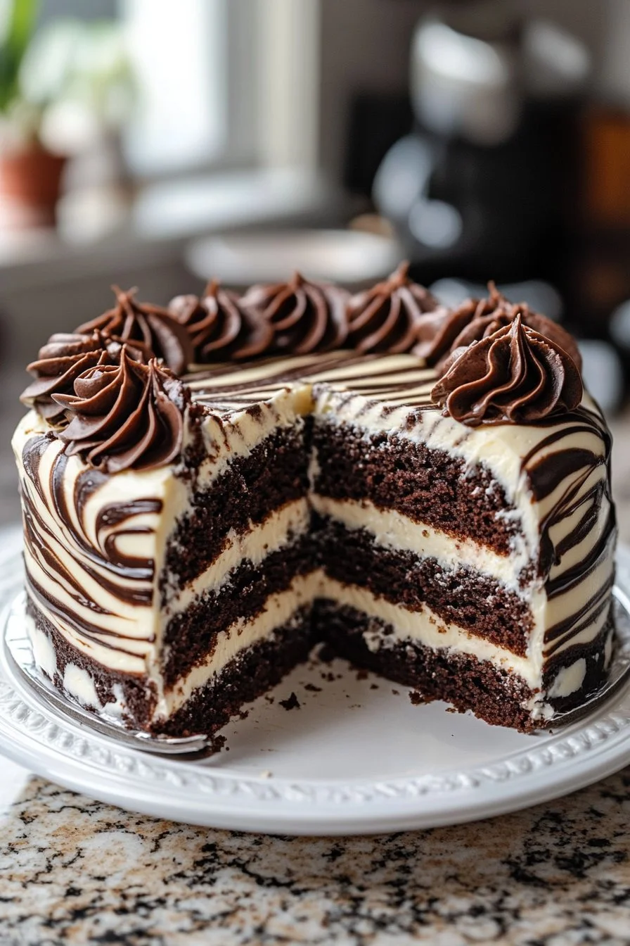 Torta Zebra