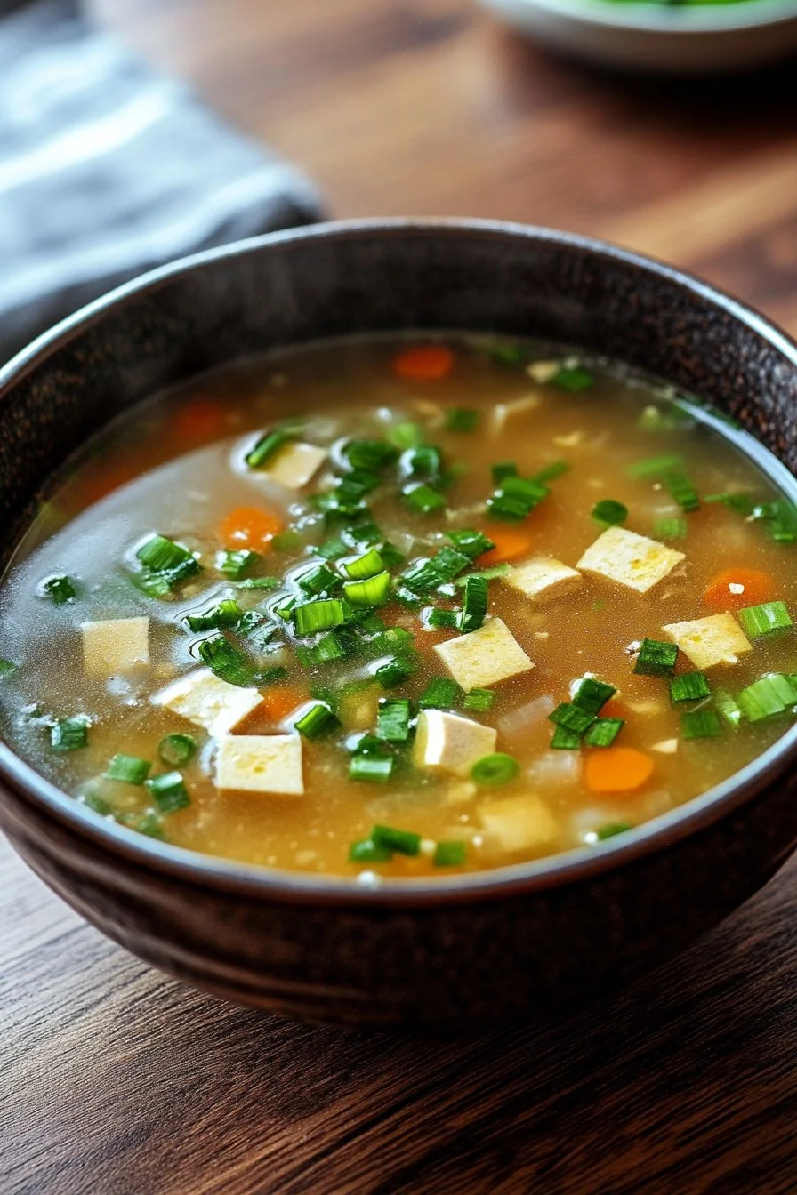 Zuppa di Miso Facile (Senza Glutine)