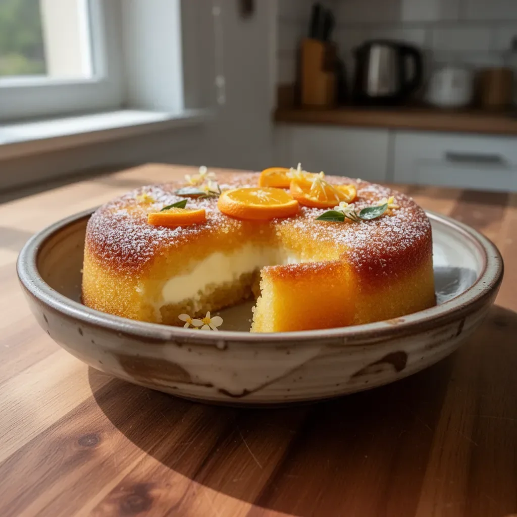 Basboussa allo yogurt e fiori d'arancio, un dolce tradizionale delizioso