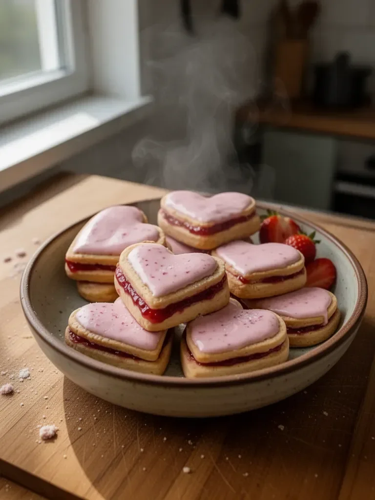Biscotti Sablés a Forma di Cuore