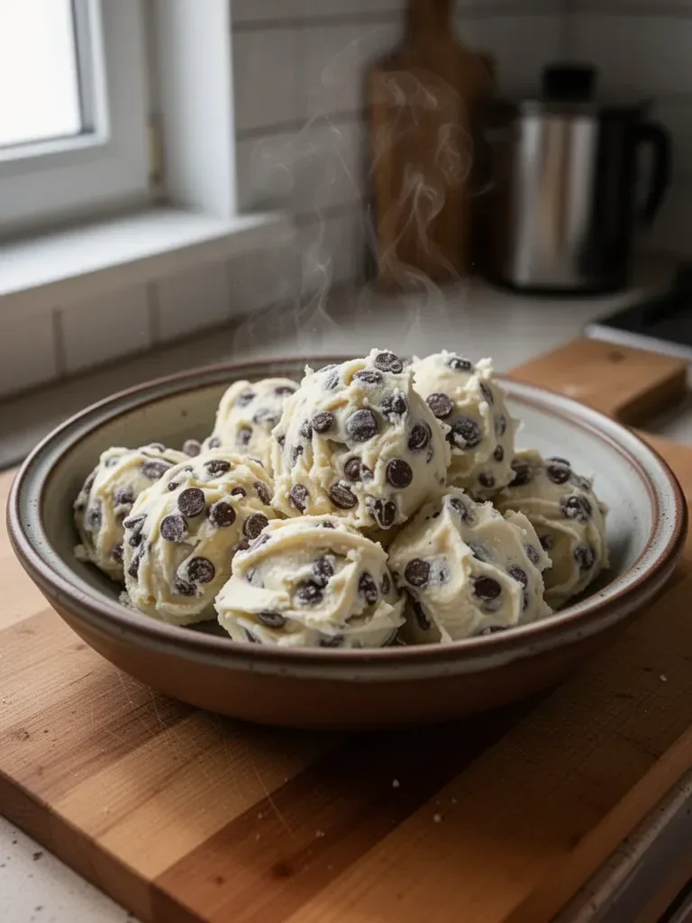 Bocconcini di pasta biscotto allo yogurt greco