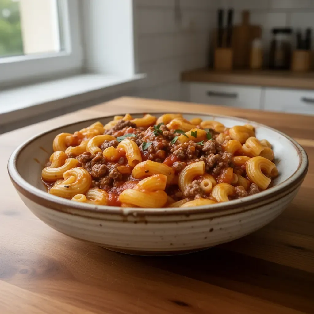 Boeufaroni in una sola pentola: piatto delizioso e facile da preparare