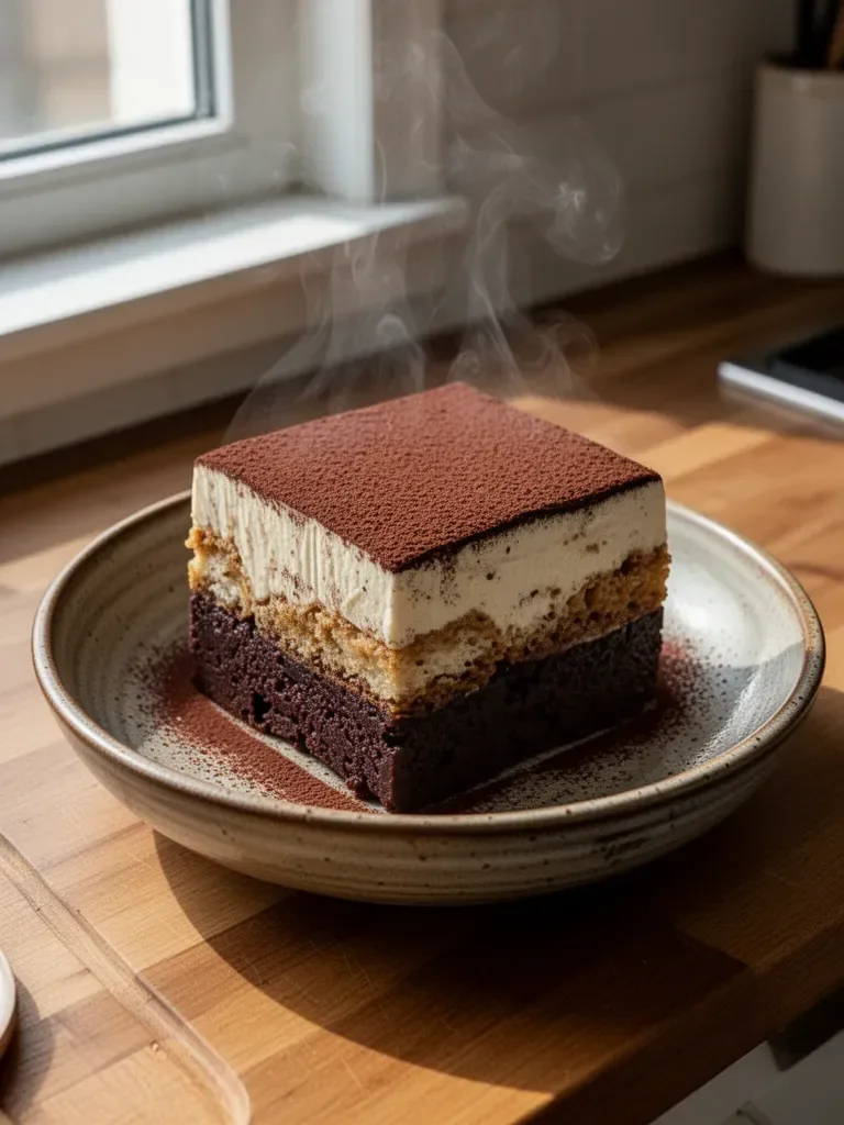 Brownies Tiramisu