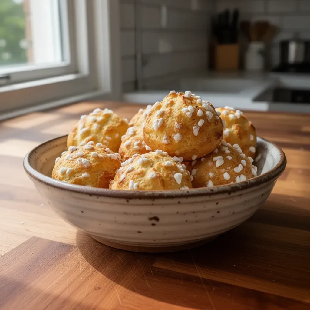 Chouquettes fatte in casa, dolcetti leggeri e golosi disponibili in varie forme.