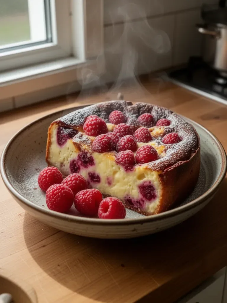 Clafoutis ai Lamponi