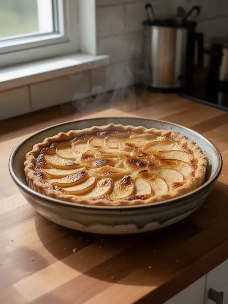 Crostata di Mele Stile Crème Brûlée