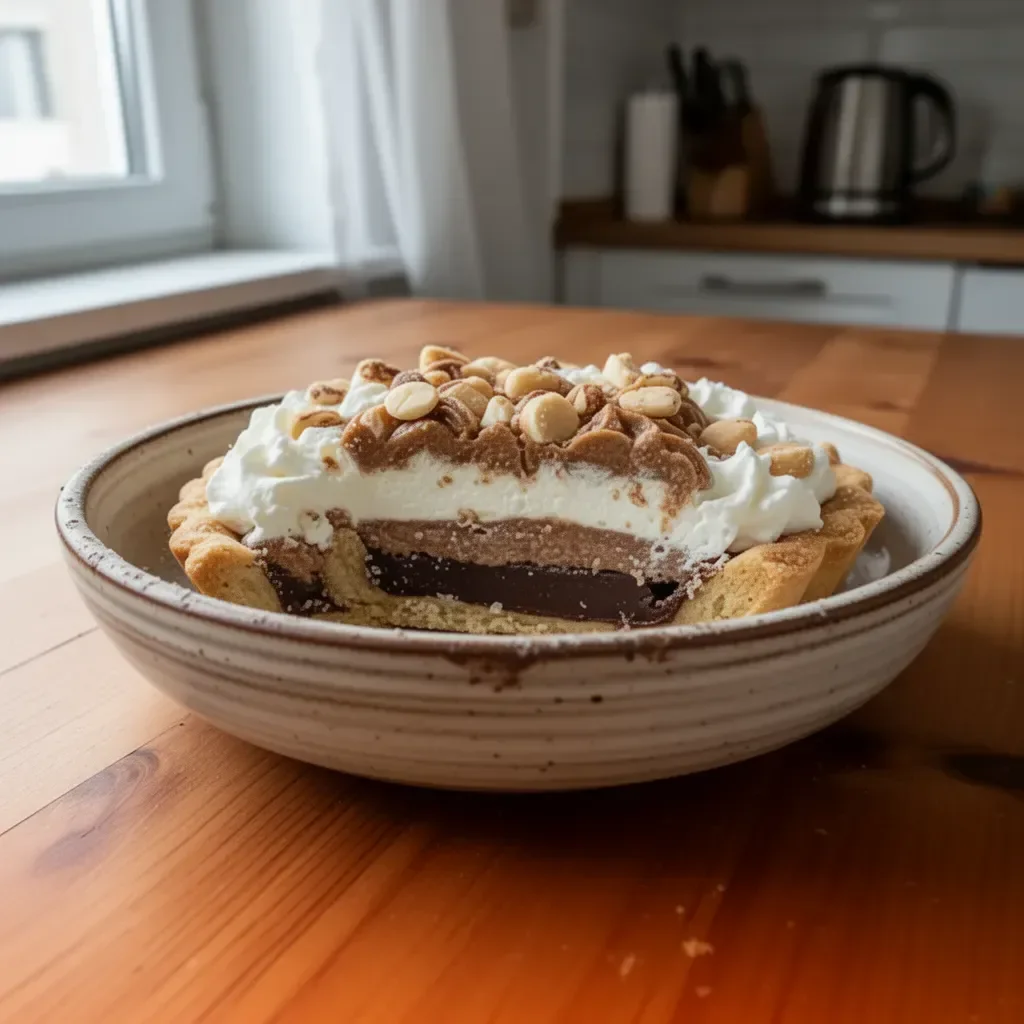 Crostata vaniglia-praline con chantilly alla vaniglia, dolce delizioso e cremoso