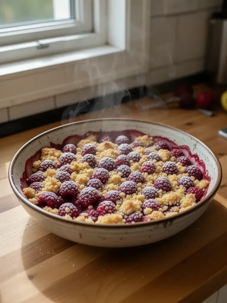 Crumble di Lamponi