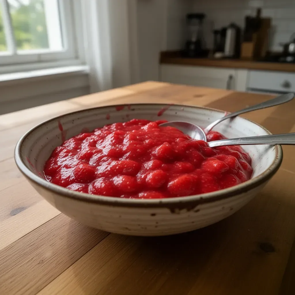 Garnitura di torta alle fragole facile e deliziosa