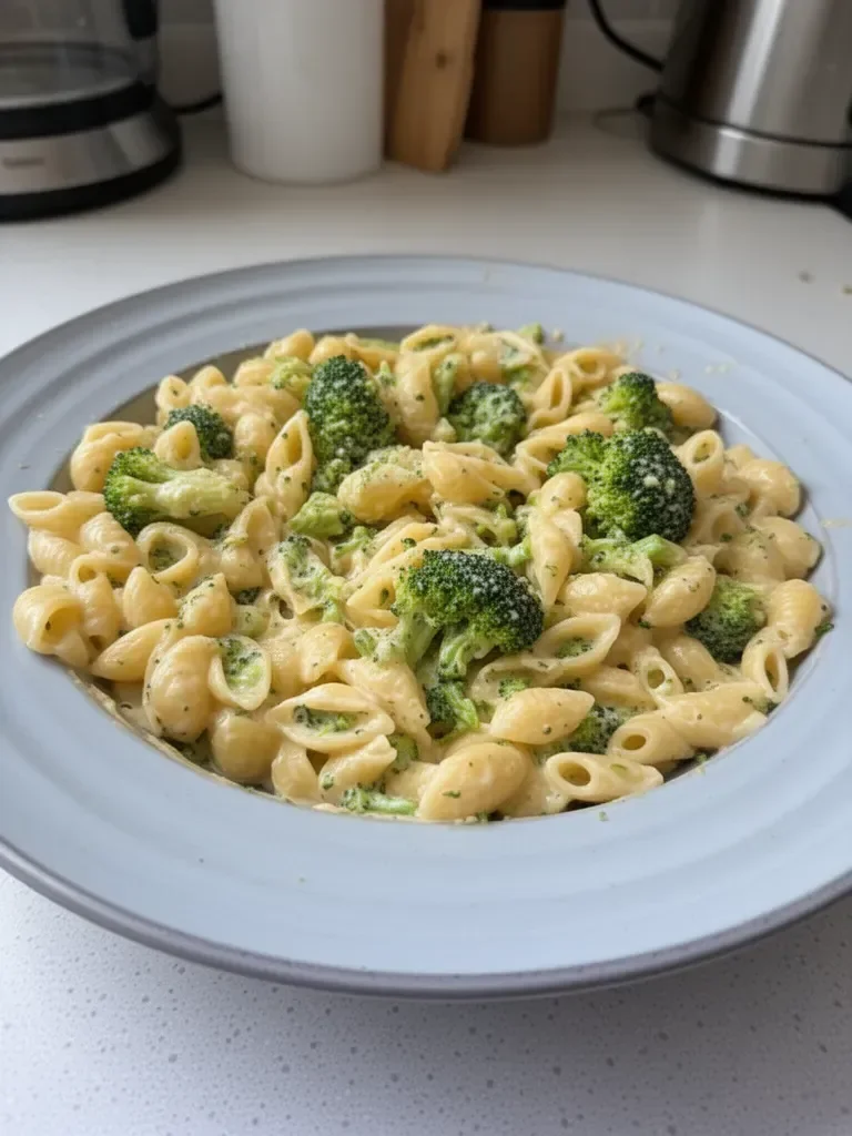 Maccheroni con Formaggio e Broccoli Sani