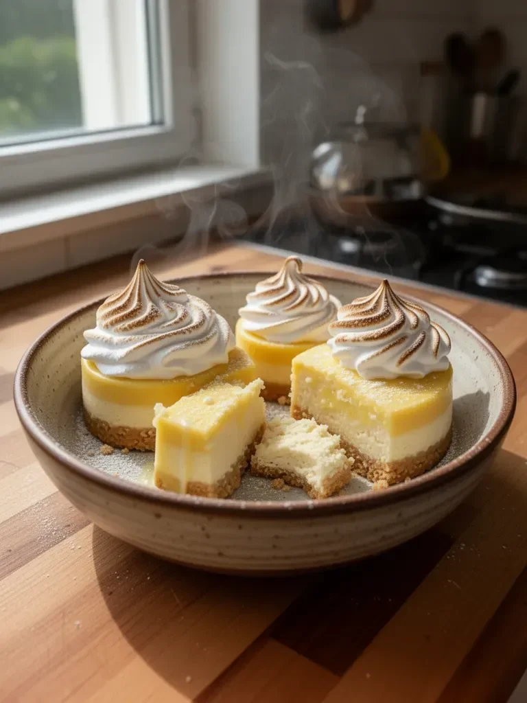 Mini Cheesecake al Limone con Meringa