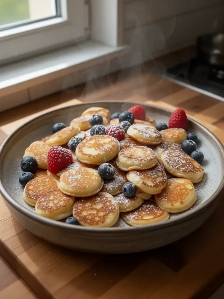 Mini Crêpes — Bocconcini Soffici di Gioia per Colazione