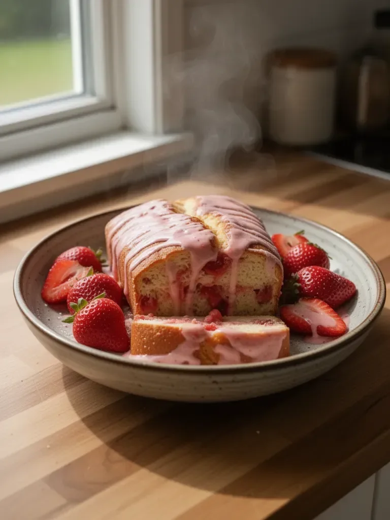 Pane alle fragole facile