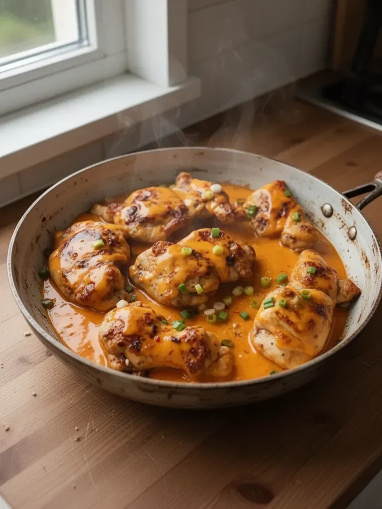 Pollo Bang Bang in padella