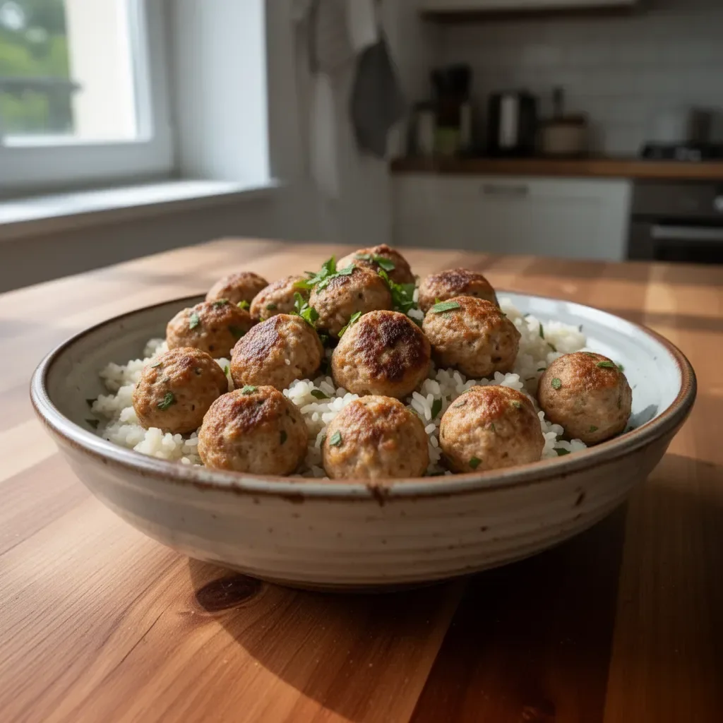 Polpette di tacchino facili senza pangrattato pronte da servire