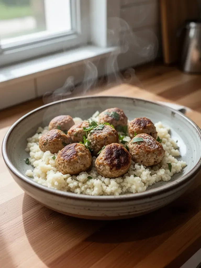 Polpette di tacchino facili senza pangrattato