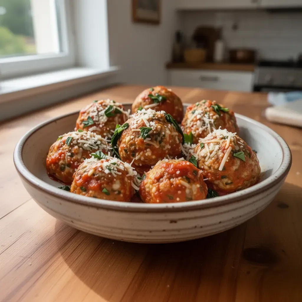 Polpette di tacchino veloci con cavolo riccio, piatto sano e delizioso