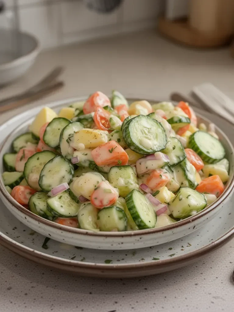 Ricetta di insalata di cetrioli