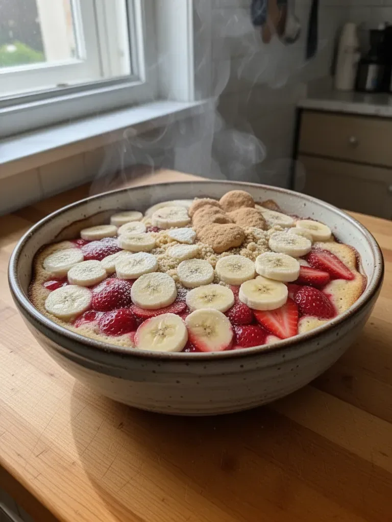 Sogno di Budino di Fragola e Banana