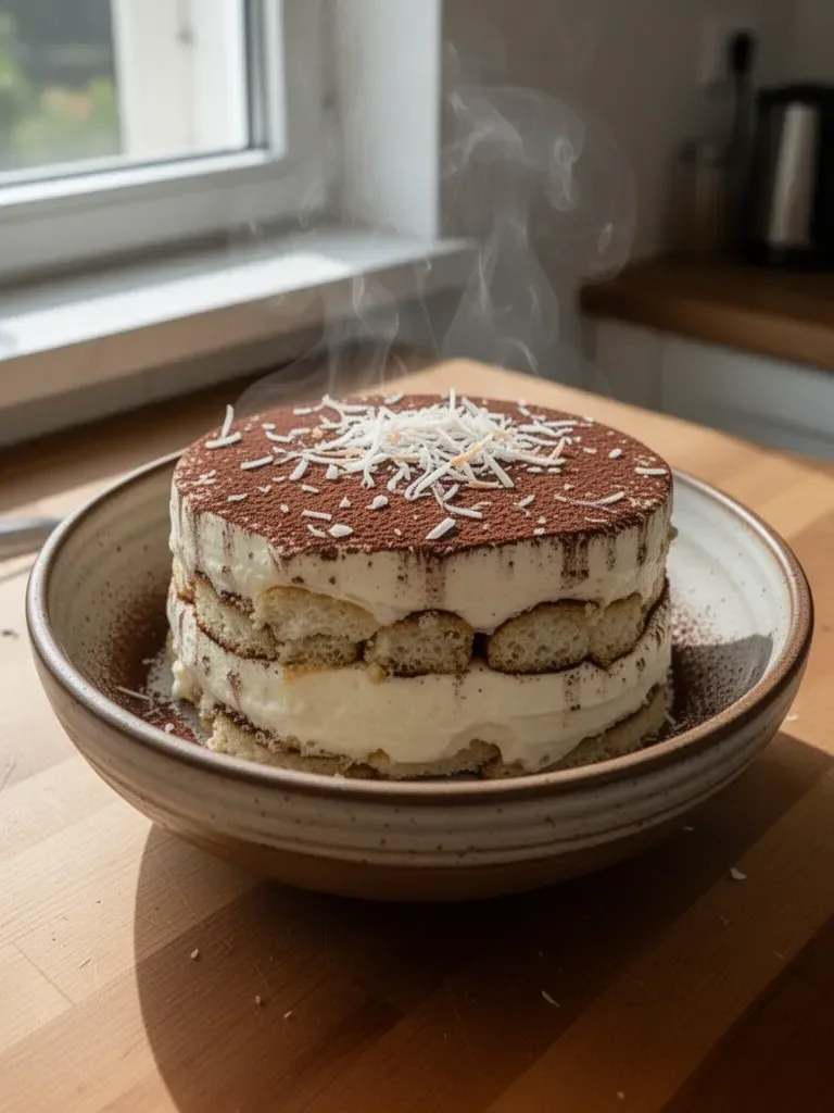Tiramisu al cocco