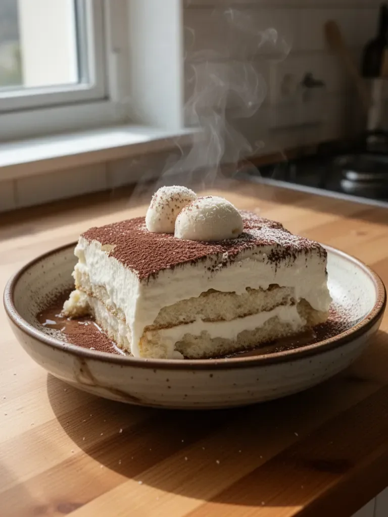 Tiramisu al cocco Raffaello