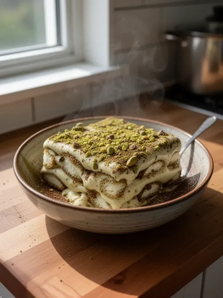 Tiramisù al Pistacchio