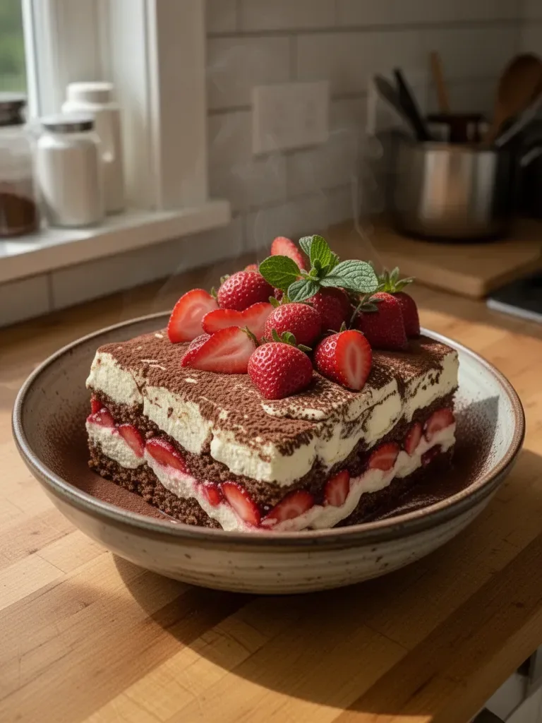Tiramisù alle Fragole