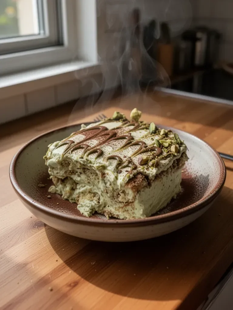 Tiramisù alle Pistacchi