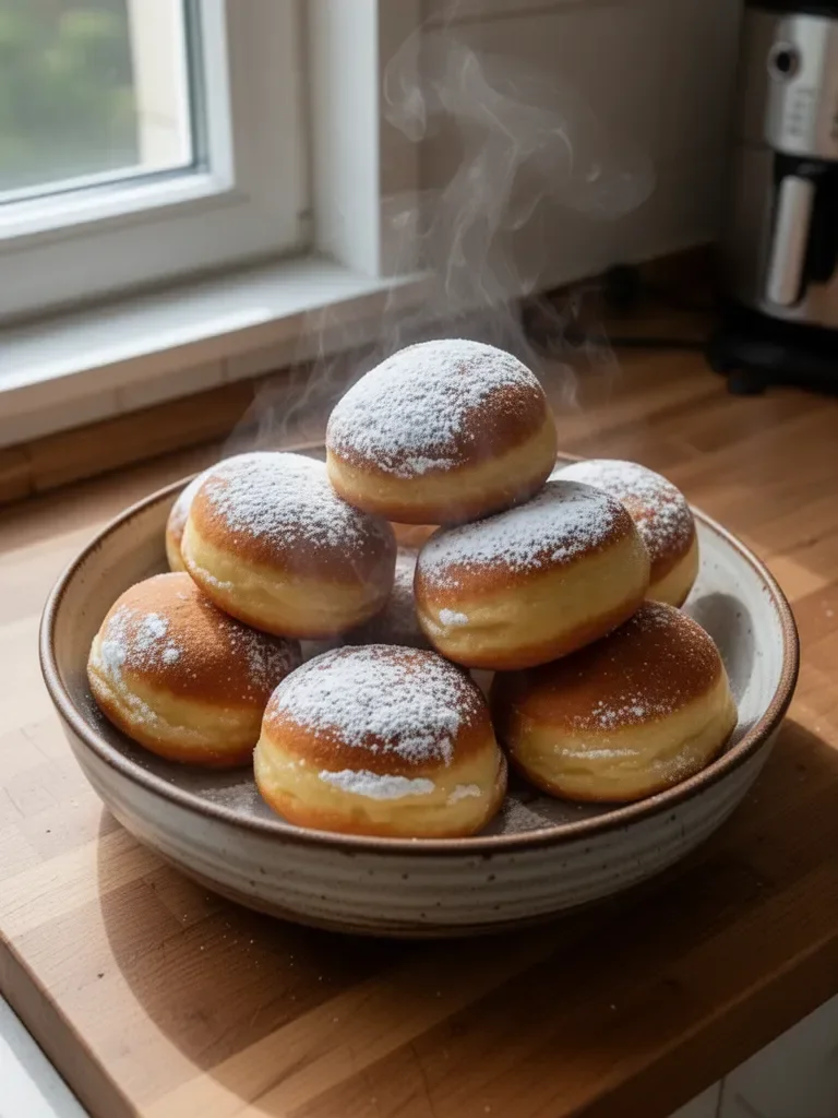 Beignets leggeri in friggitrice ad aria
