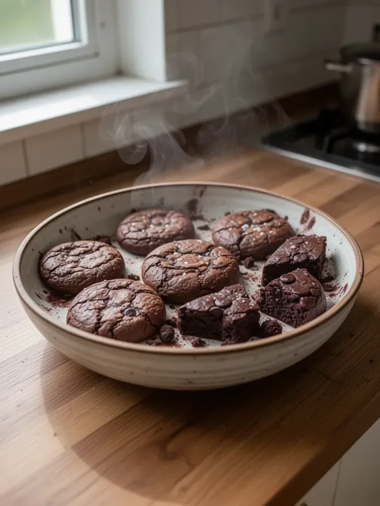 Brownie di biscotti