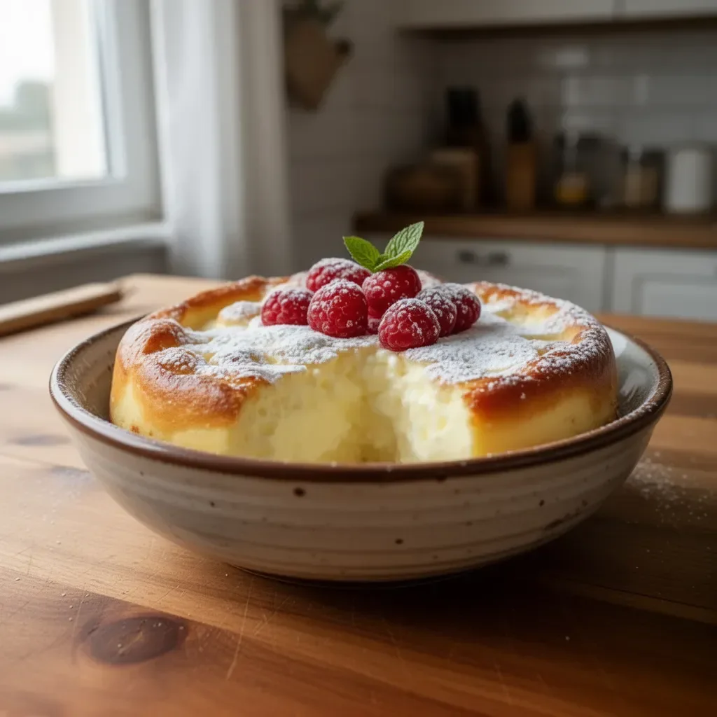 Dolce ai 3 yogurt e 2 uova, un delizioso yogurt dessert italiano