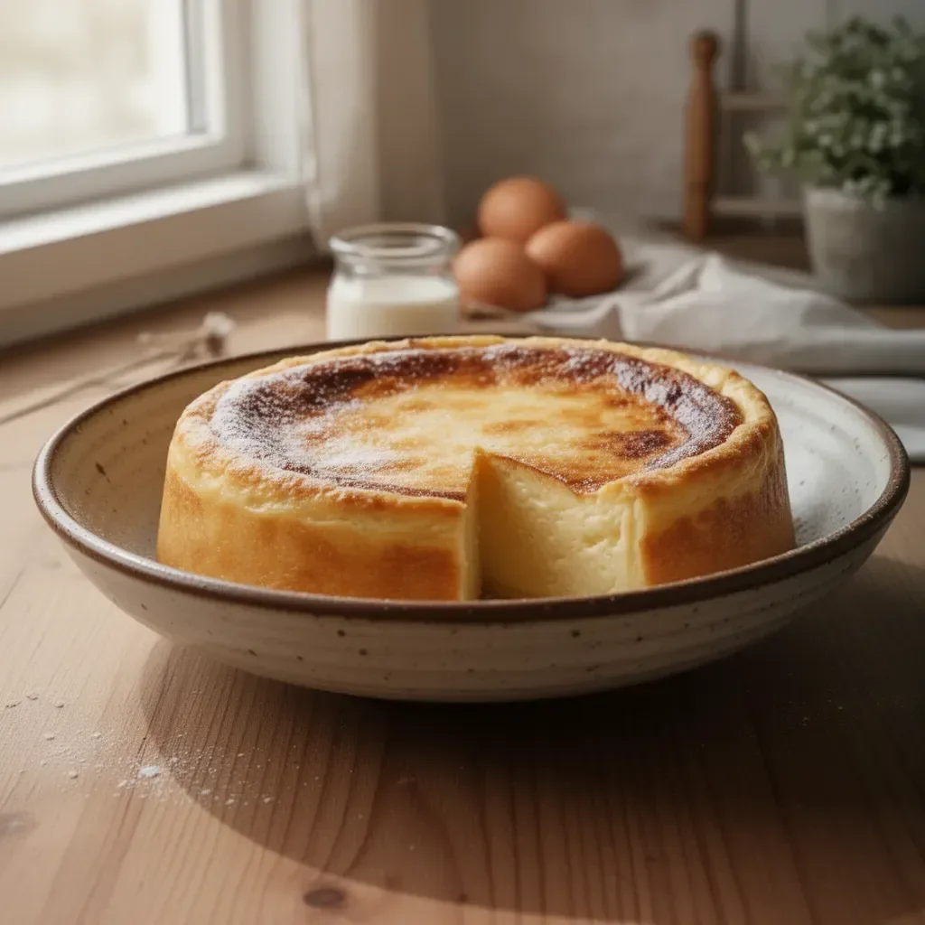Delizioso Flan del fornaio, un dolce tipico italiano che conquista al primo assaggio.