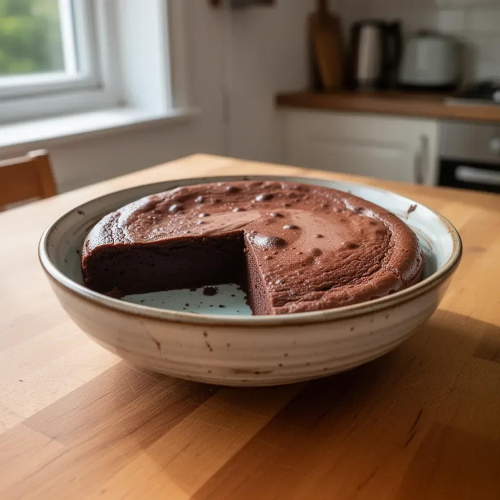 Fondant Baulois, dolce cioccolatoso tipico della tradizione gastronomica.