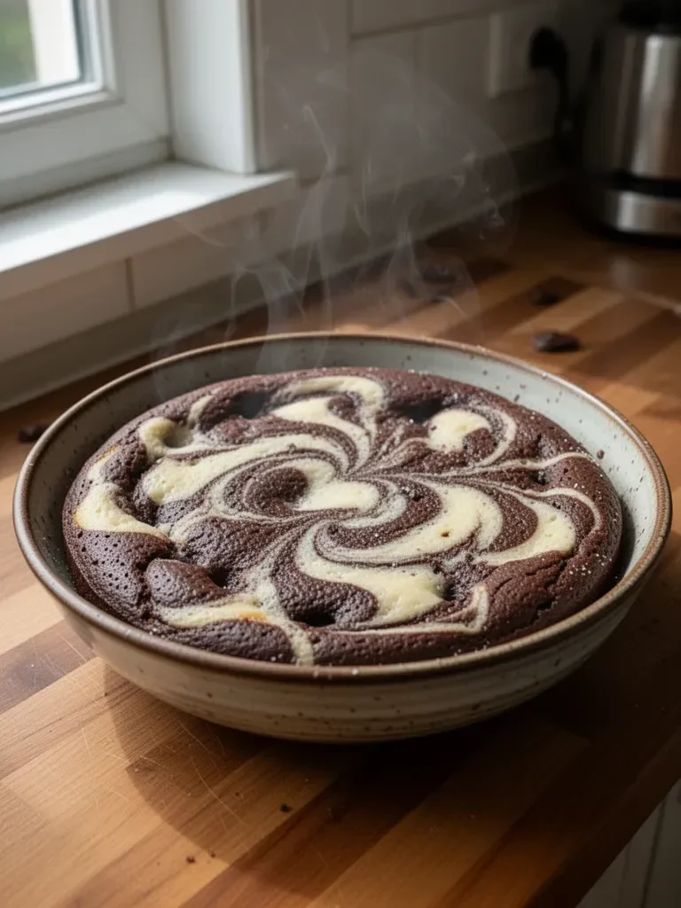 Fondente Marmorizzato Cioccolato Nero e Bianco