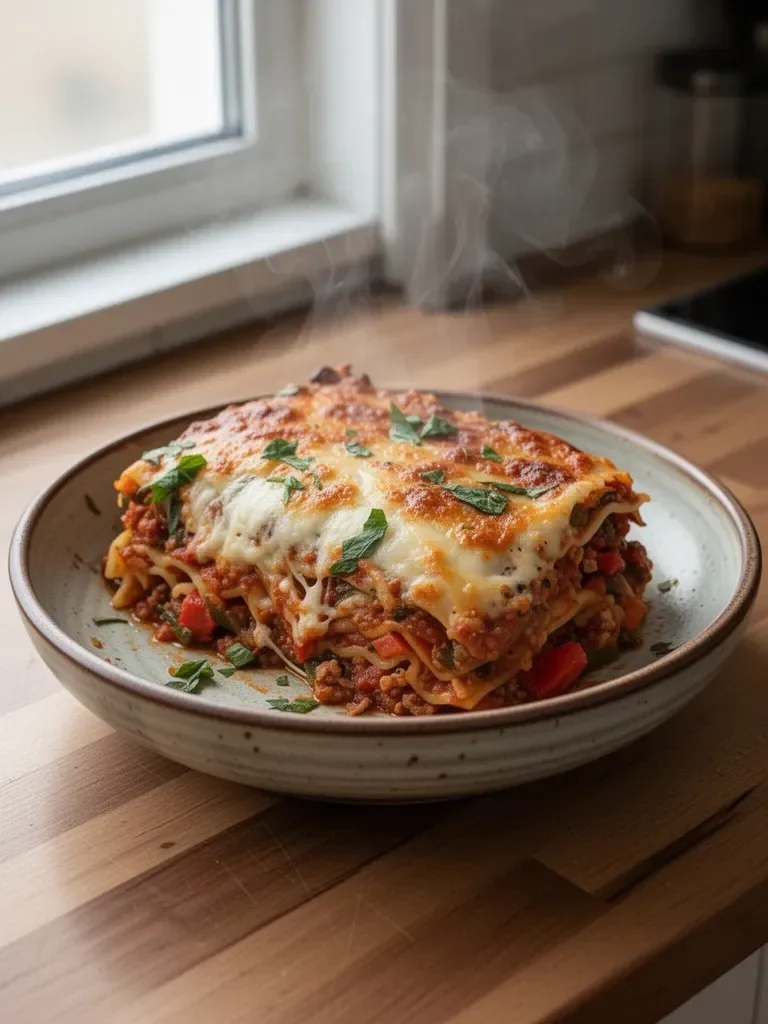 Lasagna alle verdure saporite