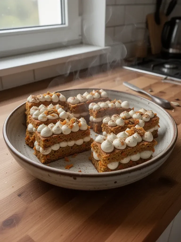 Mini Torte di Carote e Cardamomo