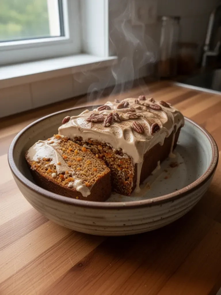 Torta di Carote con Glassatura Chai Latte