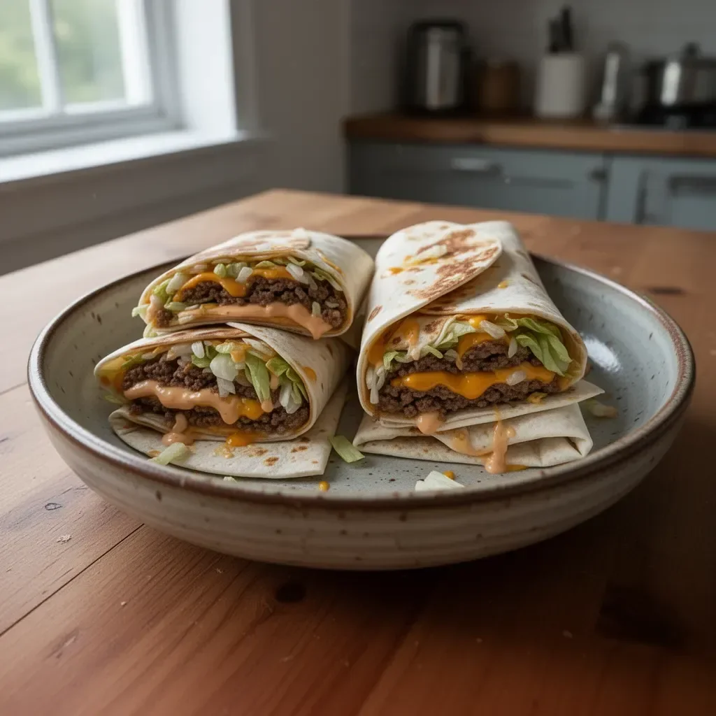Wraps Big Mac - una variante gustosa del Big Mac con ingredienti freschi
