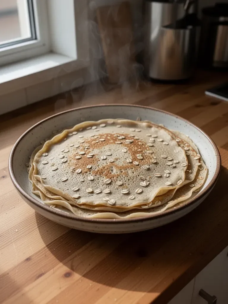 Crêpes d'Avena Leggere, Senza Lattosio