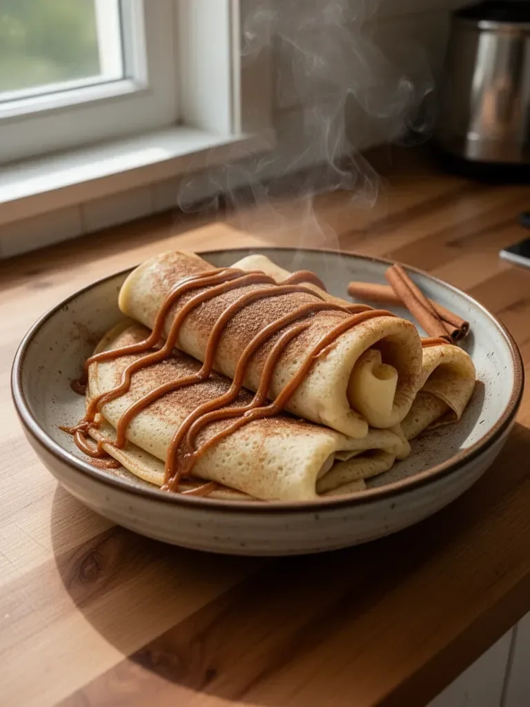 Crepes Proteiche alla Cannella