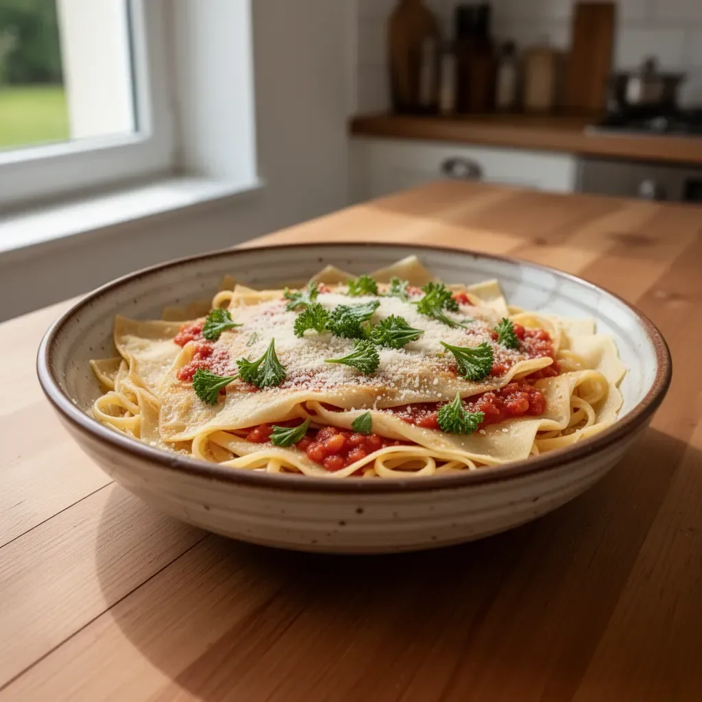 Pasta per crepes preparata seguendo la ricetta di Philippe Etchebest
